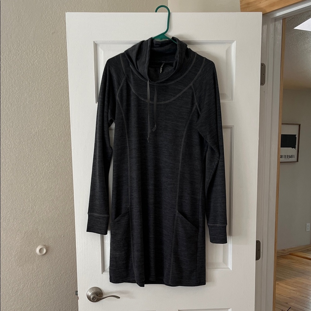 Kuhl Women's Black Long sweater dress